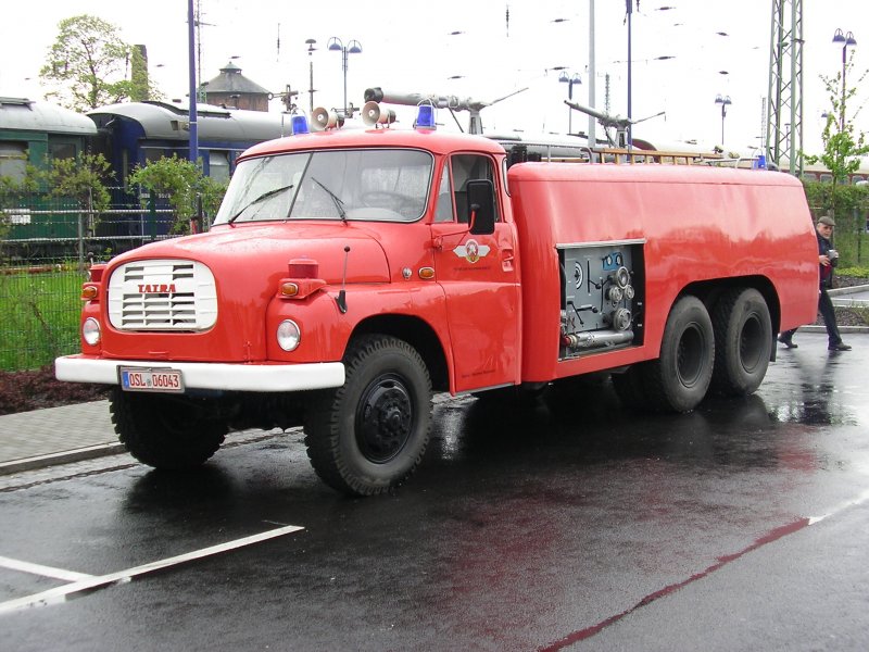 Feuerwehrfahrzeug in Lbbenau