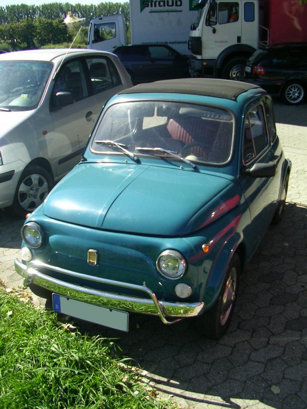 Fiat 500L, September 2006