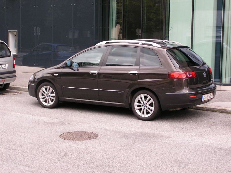 Fiat Croma, Rckansicht.