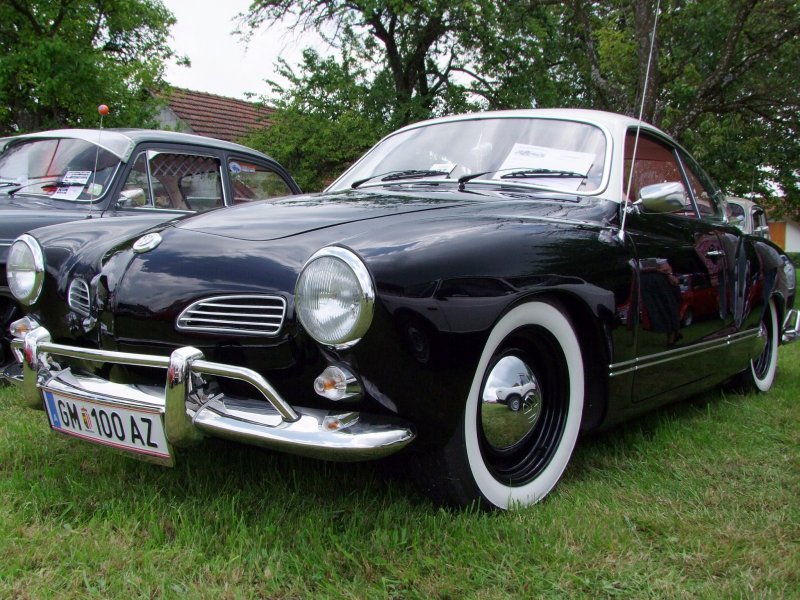 Karmann-Ghia_Typ14,Bj.1966,75PS bei der Oldtimerausstellung in Neukirchen/Vckla;090705