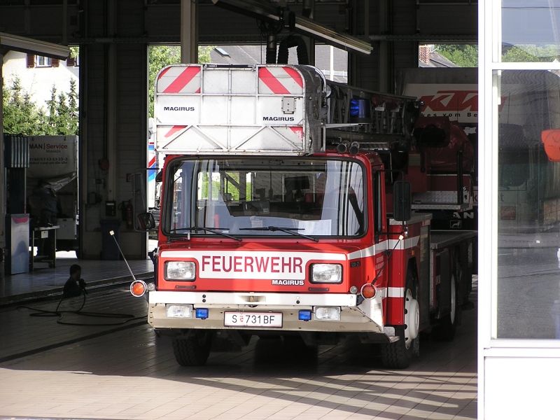 Magirus Feuerwehrfahrzeug.