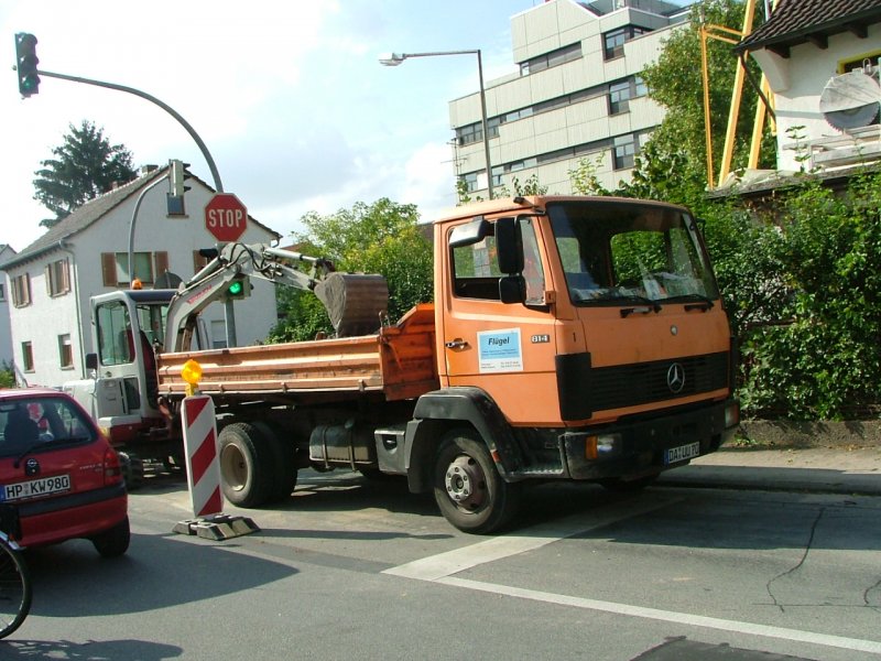 Mercedes-Benz 814 (11.08.09, Bensheim).