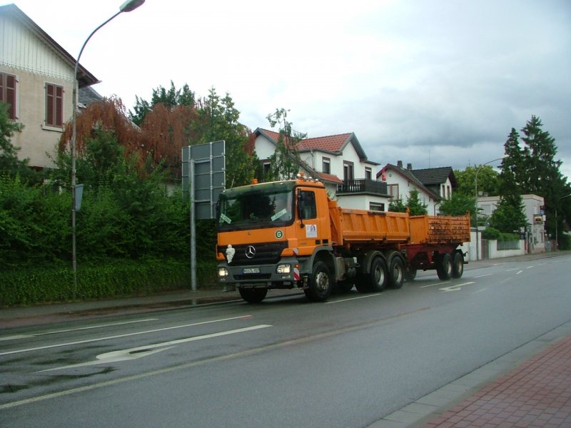 Mercedes-Benz Actros (08.07.09, Bensheim).