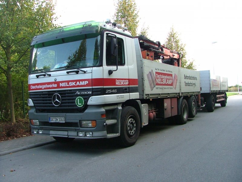 Mercedes-Benz Actros (11.08.09, Bensheim).