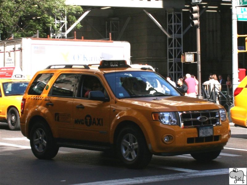 Ford escape new york taxi #7
