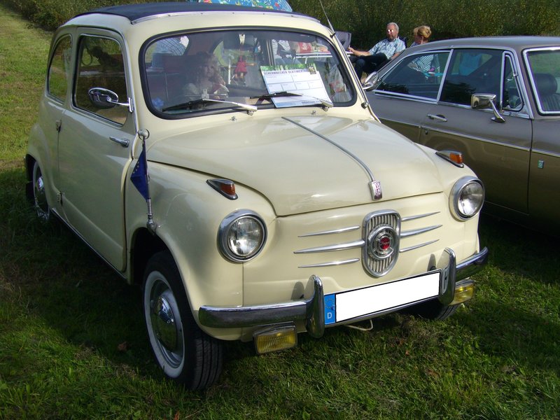 Nsu Fiat Jagst Aus Dem Jahr 1959 Der Fiat 600 Wurde Ab Marz 1955 Ausgeliefert Fahrzeugbilder De