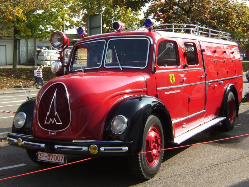 Oldtimer der Feuerwehr Gppingen