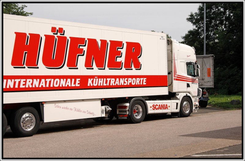 SCANIA der Khlspedition HFNER. (11.08.2008)