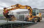 =Liebherr 900 steht im November 2024 in Eichenzell