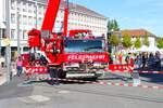 BF Darmstadt Tadano Feuerwehrkran am 07.09.24 beim Blaulichttag in Darmstadt