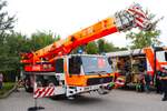 BF Frankfurt am Main Krupp KMK3045 Feuerwehrkran am 220.9.24 beim Tag der offenen Tür der Berufsfeuerwehr Wache 30 Sossenheim