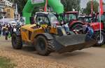 LIEBHERR Teleskoplader T41-7S war bei der Landwirtschaftsmesse in Ettelbrück zu einem Notfall unterwegs.