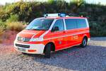 Feuerwehr Langenselbold VW T5 ELW (Florian Langenselbold 1-11-1) am 16.08.24 bei einer Schauübung