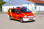 Feuerwehr Langen (Hessen) Mercedes Benz Vito ELW (Florian Langen 1/11-1) am 21.09.24 bei einem Fototermin. Danke für das tolle Shooting
