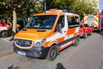 Berufsfeuerwehr Frankfurt Mercedes Benz Sprinter ELW C-Dienst am 28.09.24 beim Tag des Selbstschutzes in Frankfurt Innenstadt