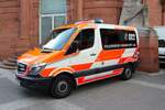 Berufsfeuerwehr Frankfurt Mercedes Benz Sprinter ELW C-Dienst 2/10 am 28.09.24 beim Tag des Selbstschutzes in Frankfurt Innenstadt