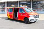 Feuerwehr Bad Orb VW T6 ELW (Florian Bad Orb 1/11) am 29.09.24 bei einen Fototermin. Danke für das tolle Fotoshooting