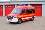 Feuerwehr Nidda Mercedes Benz Sprinter ELW (Florian Nidda 1-11) am 10.11.24 bei einen Fototermin. Danke für das tolle Shooting