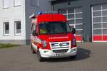 Feuerwehr Riedstadt Leeheim VW Crafter ELW (Florian Riedstadt 11) am 15.03.25 bei einen Fototermin. Danke für das tolle Shooting