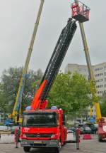 Am 07.06.2008 wurde dieser Mercedes- Benz Artego Leiterwagen in Ettelbrck vorgestellt.