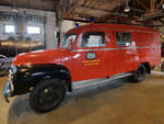 Ein Opel Blitz 1,75 t LF8 der DB Bahnfeuerwehr Mitte Mai 2017 im Verkehrsmuseum Nürnberg.