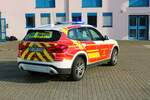 Feuerwehr Rödermark BMW X3 KdoW (Florian Rödermark 1/10-1) am 22.02.23 bei einen Fototermin