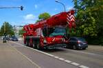 Feuerwehr Freiburg Liebherr LTM 1070 (Florian Freiburg 1/71) am 14.07.23 an der Hauptfeuerwache