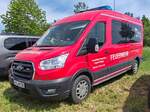 =Ford Transit als MTW der Feuerwehr COPPENBRÜGGE - BISPERODE steht im Mai 2024 auf dem Besucherparkplatz der RettMobil in Fulda