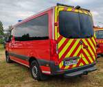 =MB Sprinter als MTW der Feuerwehr PHILIPPSTHAL/WERRA, gesehen auf dem Parkplatzgelände der RettMobil 2024 in Fulda