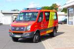 Feuerwehr Bad Orb VW Crafter MTW (Florian Bad Orb 1/19) am 29.09.24 bei einen Fototermin.