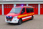 Feuerwehr Nidda Mercedes Benz Sprinter MTW (Florian Nidda 1-19-1) am 10.11.24 bei einen Fototermin. Danke für das tolle Shooting