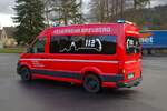 Feuerwehr Breuberg-Neustadt im Odenwald VW Crafter MTW (Florian Breuberg 3/19) am 26.01.25 bei einen Fototermin.