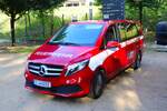 Feuerwehr Frankfurt am Main Mercedes Benz Vito PKW am 24.08.24 beim Leistungsvergleich Höhenrettung in Frankfurt am Main