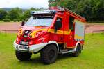 Feuerwehr Heidelberg Tekne Graelion MLF am 18.08.24 beim Kreisfeuerwehrtag in Reichelsheim