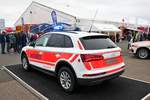 Audi Q5 NEF am 18.05.18 auf der RettMobil in Fulda