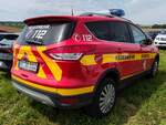 =Ford Kuga als PKW der Feuerwehr DORSTEN, gesehen auf dem Parkgelände der Rettmobil 2024 in Fulda