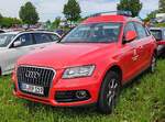 =Audi vom Regierungspräsidium DARMSTADT steht im Mai 2024 bei der RettMobil in Fulda