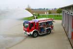 Feuerwehr Pfungstadt West IVECO Magirus TLF3000 (Florian Pfungstadt 2-21) am 12.11.22 bei einen Fototermin