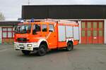 Feuerwehr Griesheim MAN LA TLF20/35 (Florian Griesheim 1/22) am 18.02.23 bei einen Fototermin