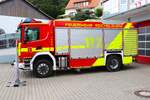 Feuerwehr Reichelsheim Scania/Lentner TLF am 18.08.24 beim Kreisfeuerwehrtag in Reichelsheim