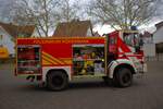 Feuerwehr Rödermark Urberach IVECO Magirus TLF 16/24 (Florian Rödermark 2/21-1) am 25.01.25 bei einen Fototermin.