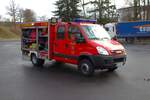 Feuerwehr Breuberg-Neustadt im Odenwald IVECO Daily Magirus TSF-W (Florian Breuberg 3/48) am 26.01.25 bei einen Fototermin.