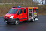 Feuerwehr Breuberg-Neustadt im Odenwald IVECO Daily Magirus TSF-W (Florian Breuberg 3/48) am 26.01.25 bei einen Fototermin.