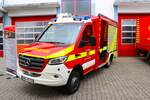 Feuerwehr Reichelsheim Mercedes Benz Sprinter/Ziegler VLF am 18.08.24 beim Kreisfeuerwehrtag in Reichelsheim