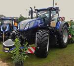 New Holland T7 300 HD wurde bei der Landwirtschaftsmesse in Ettelbrck als Neuheit prsentiert. 05.07.2024