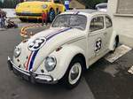 VW Käfer im Herbie Design am VW Volksfest am 25.8.18 in Interlaken.