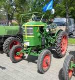 =Deutz F2L514, ausgestellt bei der Traktorenaustellung der Fendt-Freunde Bad Bocklet im Juni 2019