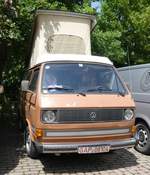 =VW T 3, steht auf dem Ausstellungsgelände in Bad Camberg anl.