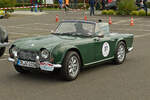 Triumph TR 4, BJ 1964, 4 Zyl., 100 PS, auf der Suche nach einem Stellplatz.