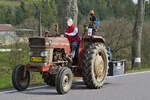 Massey Ferguson 185 war bei der Rundfahrt in der Nähe von Brachtenbach dabei.